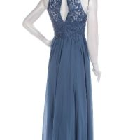 Чисто нова официална синя рокля размер М (40), снимка 2 - Рокли - 45845590