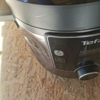 Tefal Turbo Cuisine & Fry, 7,6 л електрическа тенджера под налягане с капак за въздушен фритюрник, п, снимка 10 - Други - 45267474