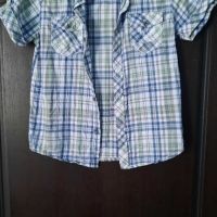 Детска риза с къс ръкав 140 см., снимка 1 - Детски ризи - 45192045