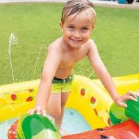 Детски надуваем басейн с пързалка , снимка 3 - Басейни и аксесоари - 45399403