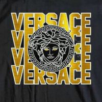 унисекс тениска Versache ,Версаче къс ръкав в черно, снимка 3 - Тениски - 45147402
