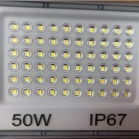 Прожектор 50W IP67  6600K / Водоустойчив фенер за двор, снимка 1 - Прожектори - 45238599