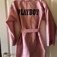 Пепел от рози розов халат Playboy one size размер универсален , снимка 3 - Бельо - 45159531