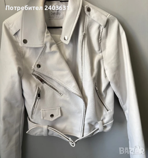 Дамско кожено яке, снимка 1