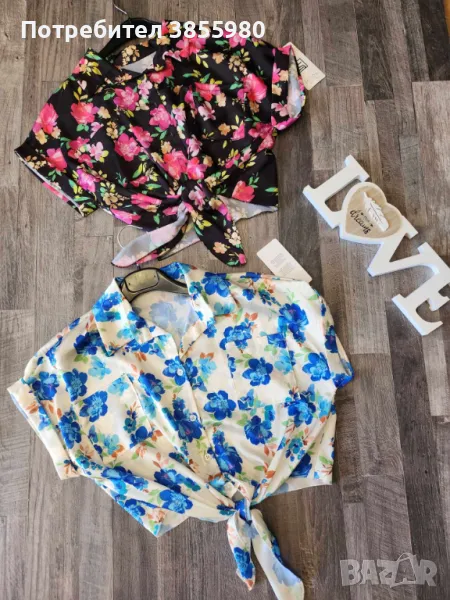 Дамска къса риза  , снимка 1