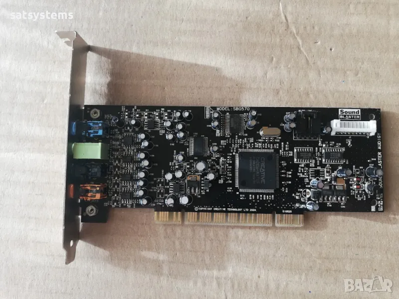 Звукова карта Creative Labs Sound Blaster SB0570 Audigy SE 7.1 Channel PCI , снимка 1