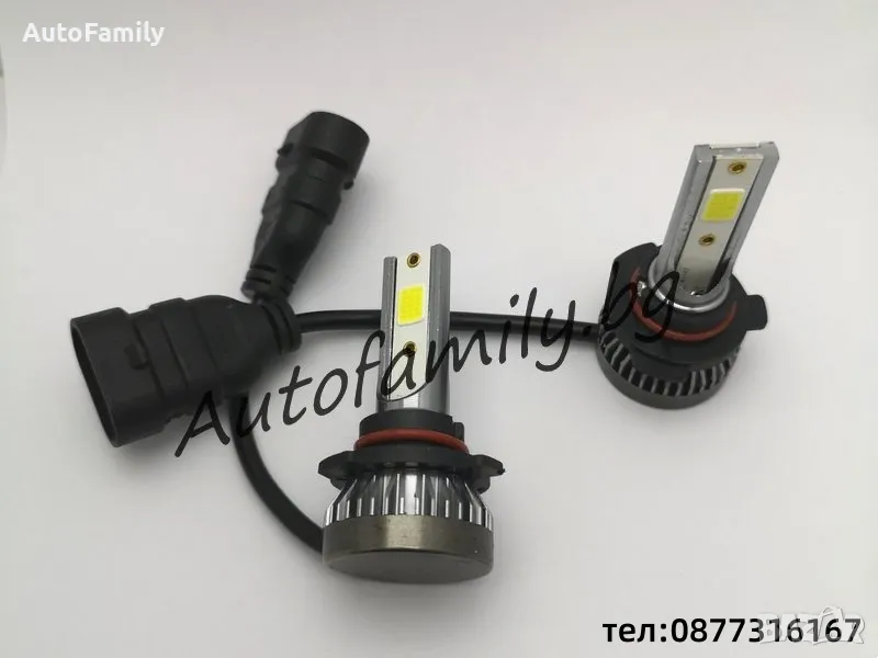 Mini HB4 9006 LED 7,600lm 40W COB, снимка 1