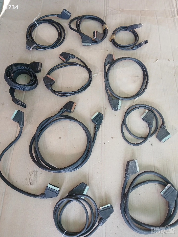 скарт кабели 11 бр, снимка 1