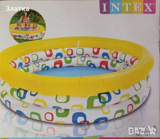 Надуваем басейн Неползван! Диаметър 170 см! Дълбочина 40 см. , снимка 1