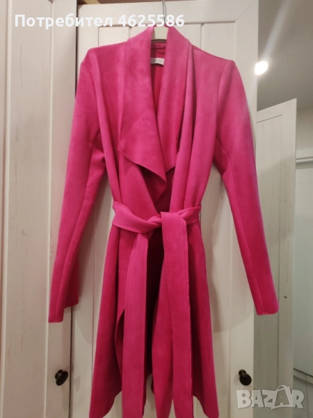 Розово палто Reserved xs, снимка 1