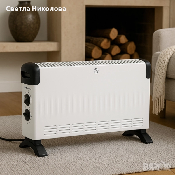 Конвекторни отоплители Rosberg – 2000W, 3 степени, защита от прегряване, снимка 1