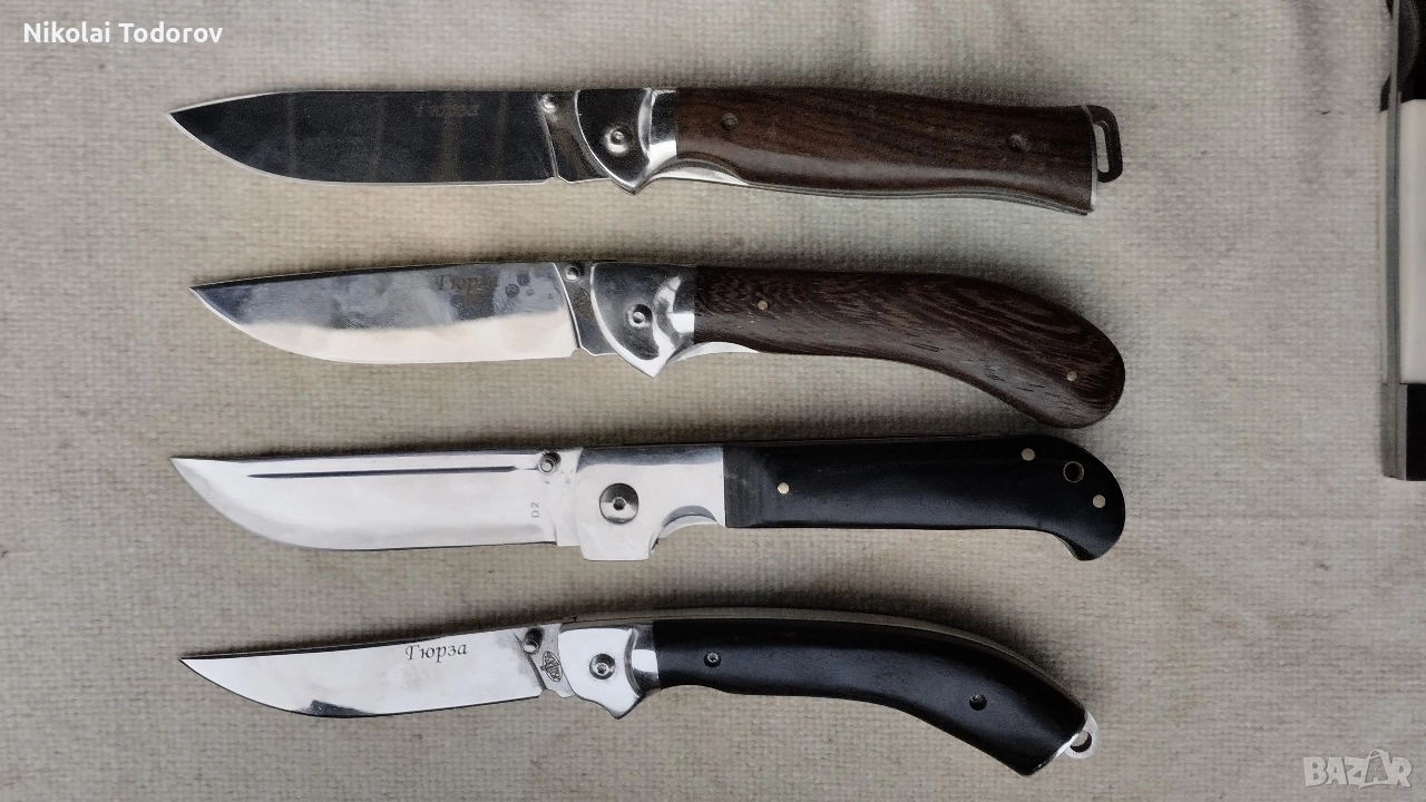 Продавам згъварми ножки. Гюрза, Стилето, Финка. , снимка 1