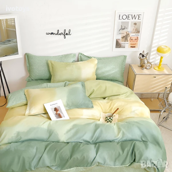 Двулицево спално бельо, 6 части - Модел WS18345, снимка 1