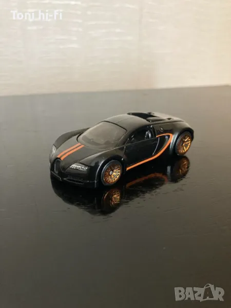 Hot Wheels Bugatti Veyron метална 1.4 mile time atack, снимка 1