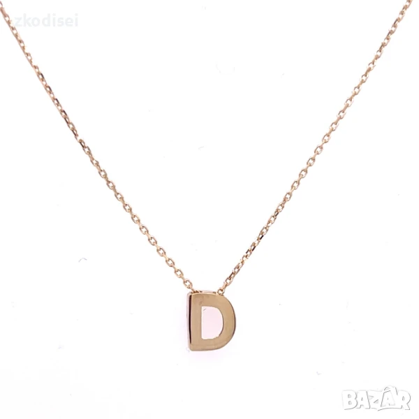 Златнo колие 1,36гр. 40,0см. 14кр. проба:585 модел:33702-5, снимка 1