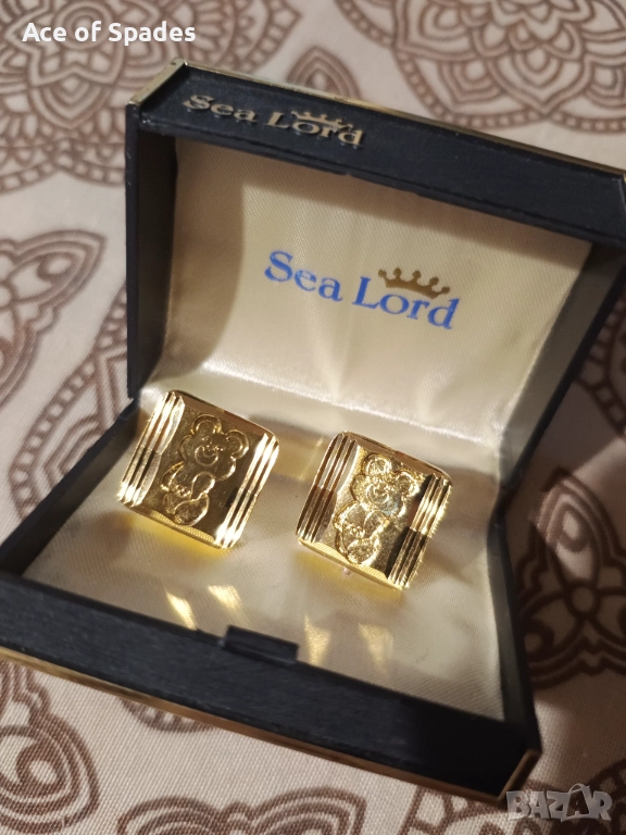 Позлатени копчета за риза ръкавели ботунели gold plated, снимка 1