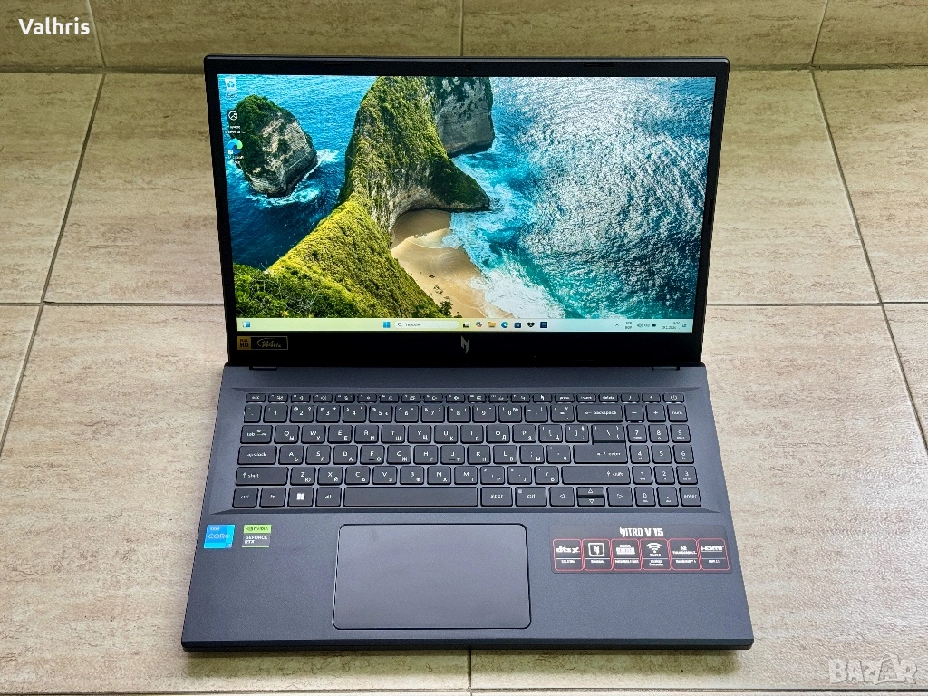 Acer Nitro V15/13th Gen Intel i7/NVIDIA GeForce/24GB RAM/1TB SSD, снимка 1