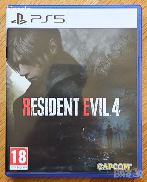 Перфектен диск с Resident Evil 4 Remake PS5 Playstation 5 Плейстейшън, снимка 1