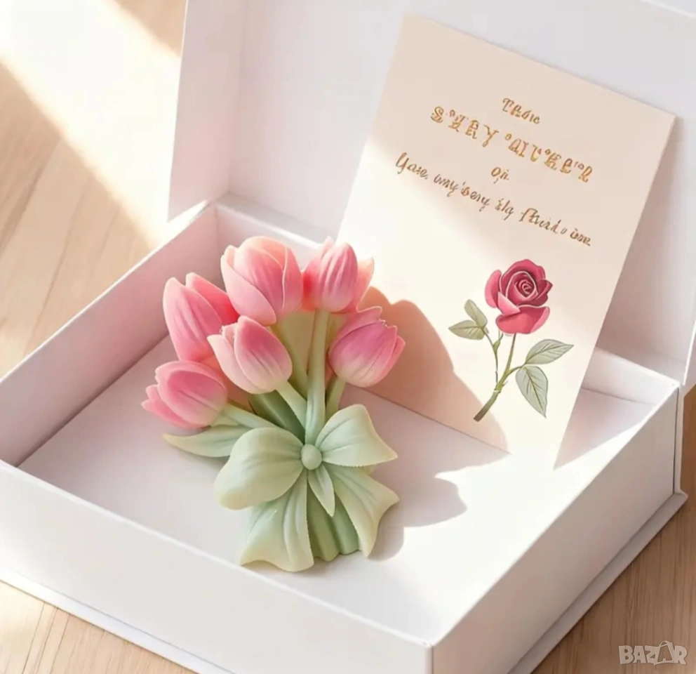 Молд лалета за магнити , снимка 1