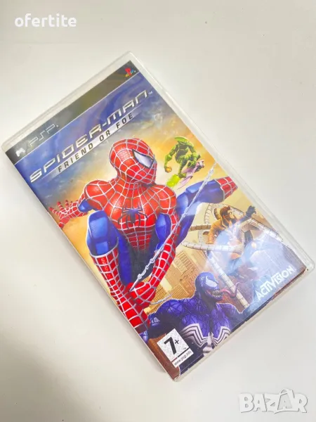 ✅  PSP🔝 Spiderman - Friend Or For , снимка 1