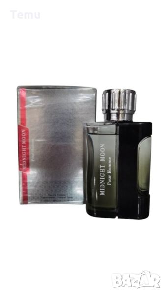 MIDNIGHT MOON Pour Eau De Toilette MEN Cologne Perfume Spray Parfum 3.3 Oz 100ml - Мъжки аромат, кой, снимка 1