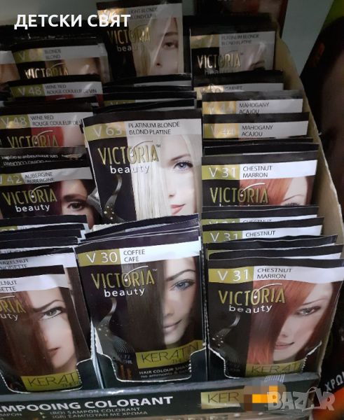 Шампоан оцветител Keratin Victoria Beauty, снимка 1