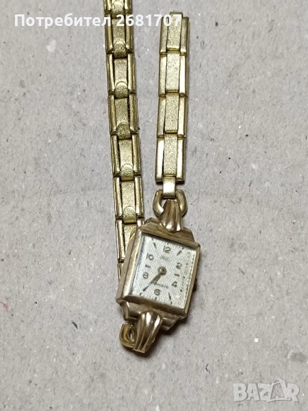 часовник позлатен , снимка 1