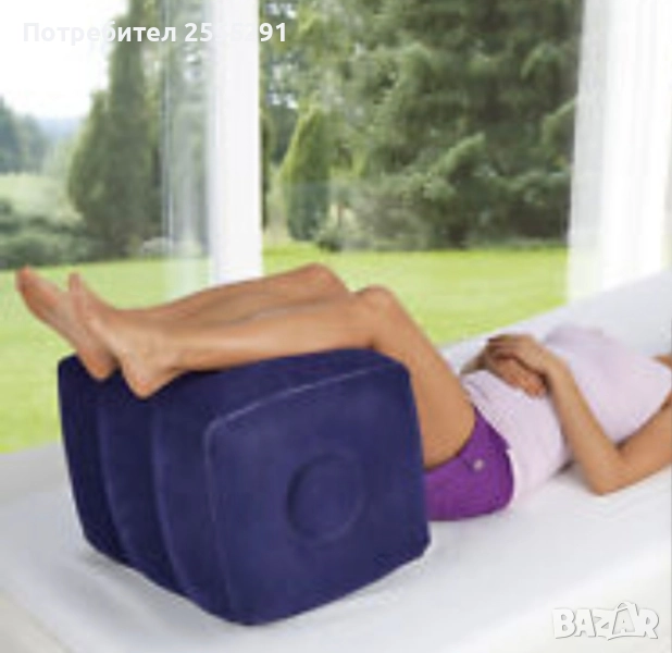 Надуваема поставка за крака Vitalmaxx, снимка 1