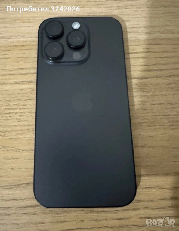 IPHONE 16 PRO 128GB BLACK TITANIUM , снимка 1