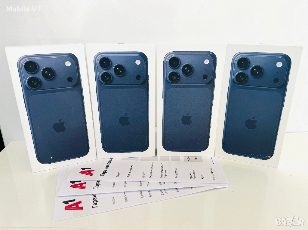Промо! НОВ! iPhone 17 Pro 256GB Deep Blue ГАРАНЦИЯ 24 Месеца!, снимка 1