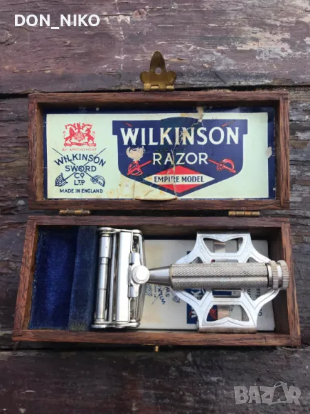 Самобръсначка/Английска-WILKINSON RAZOR, снимка 1