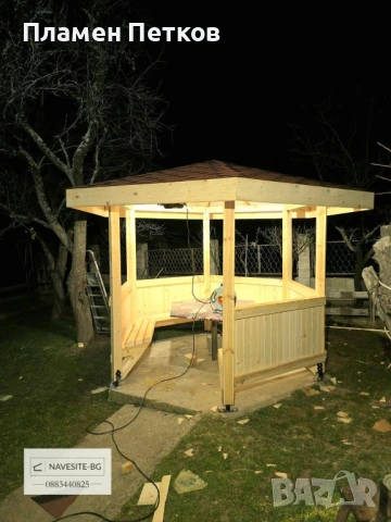 Изработка на Ветроупорни завеси, Врати за навеси, Беседки и Навеси!, снимка 7 - Ремонти на къщи - 54147161