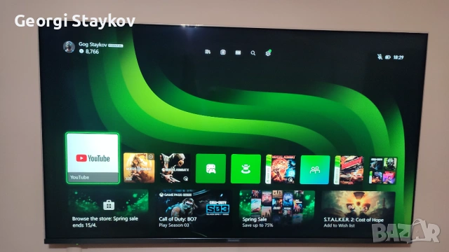 Смарт телевизор - Panasonic 55FX750 - IPS Panel, снимка 2 - Телевизори - 54092608