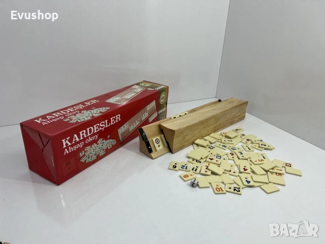 Руми дървена игра , /Rummy, Okey/, снимка 4 - Други игри - 54001159