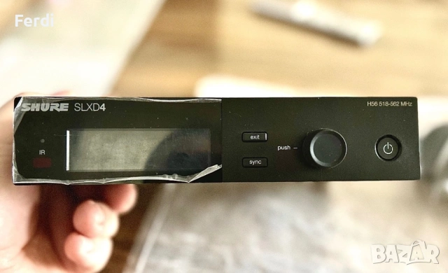 Shure SLXD24  SM58, снимка 10 - Микрофони - 53090065