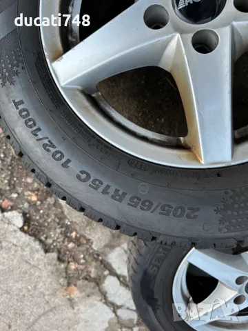 2бр. зимни бусови гуми 205/65/15C - Kumho CW51, снимка 5 - Гуми и джанти - 48339351