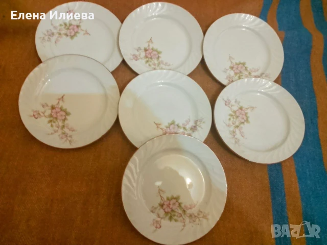 Порцеланови чинии 7 бр