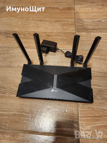 Wi-Fi 6 AX1800 рутер - 1.8 Gbps скорост за гейминг и 4K стрийминг