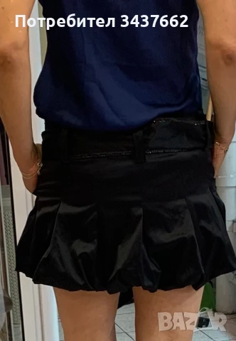 Пола сатен къса , снимка 5 - Поли - 42745745