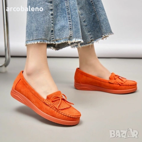 Дамски мокасини, 7цвята , снимка 9 - Дамски ежедневни обувки - 53817900