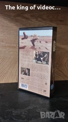 Видеокасета STAR WARS - НЕВИДИМА ЗАПЛАХА  КАТО НОВА VHS , снимка 4 - Други жанрове - 53077660