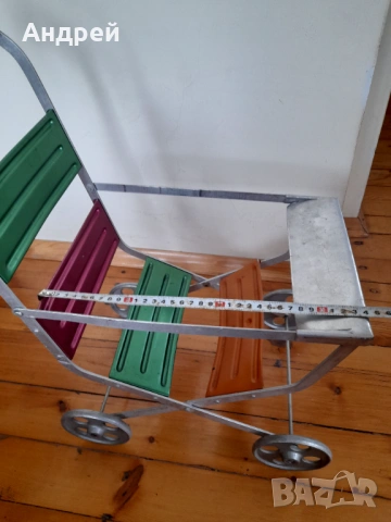 Стара детска количка за кукли #5, снимка 6 - Антикварни и старинни предмети - 53950497