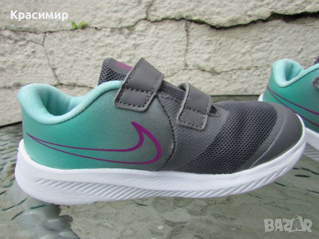 Детски маратонки Nike Star Runner 2 TD "Hyper Violet", снимка 9 - Детски маратонки - 46399784