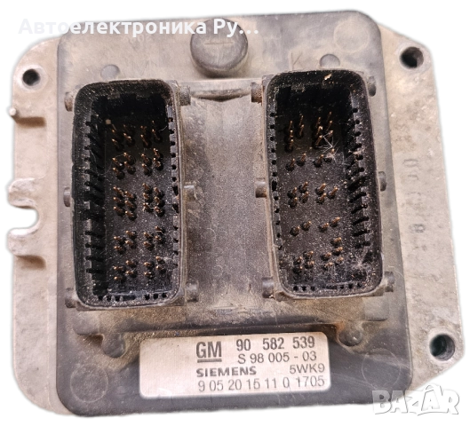 компютър OPEL ASTRA ZAFIRA 1.8 X18XE1 SIEMENS 5WK9 3 120, 5WK93120, GM 90 582 539, 90582539