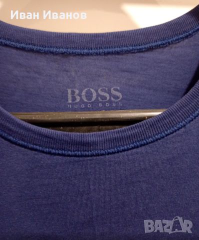 Оригинална тениска Hugo Boss, снимка 9 - Тениски - 46646476