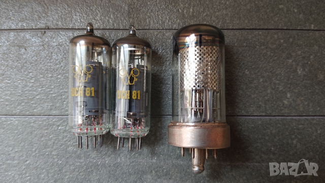 Нови радиолампи UCH81, UCH21. , снимка 2 - Ресийвъри, усилватели, смесителни пултове - 44063325