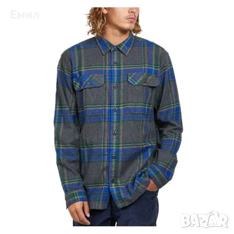 Patagonia Fjort Organic Cotton Flannel Shirt, Размер М, снимка 1 - Ризи - 47486029