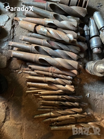 Бургий до 55 номер и конусни втулки, снимка 4 - Инструменти за гравиране - 54261099