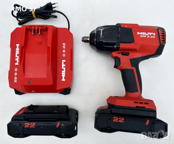 Hilti SiW 8-22 Nuron - Безчетков мощен гайковерт 22V перфектен!