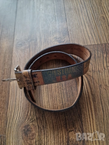 Страхотни мъжки кожени колани естествена кожа LEVI'S & ENGELBERT STRAUSS , снимка 2 - Колани - 52399285